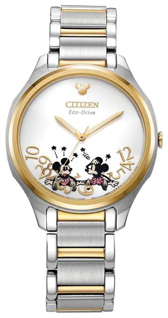 Citizen Falling Mickey & Minnie EM0754-59W kol saati