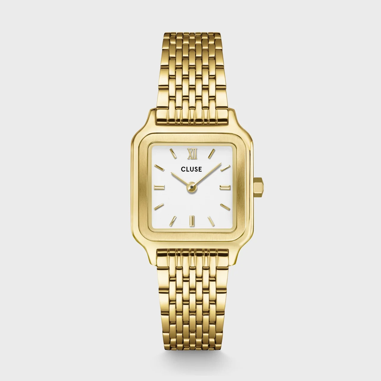 CLUSE Gracieuse Petite Watch Steel, White, Gold Colour CW11815 kol saati