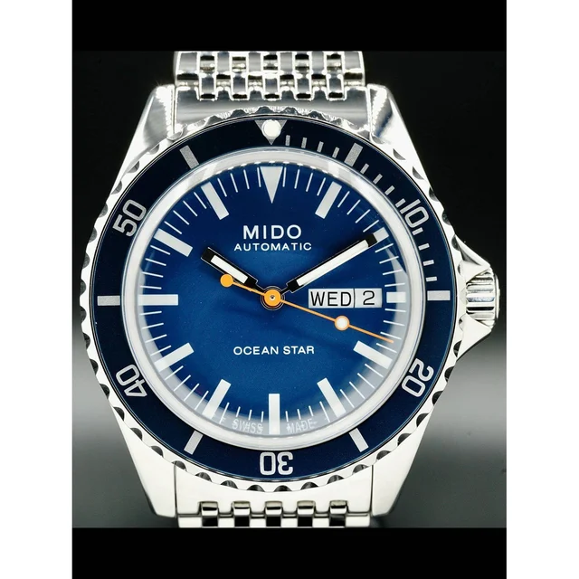 Mido Ocean Star Blue Dial JSHC5SJWX 210000027651 kol saati