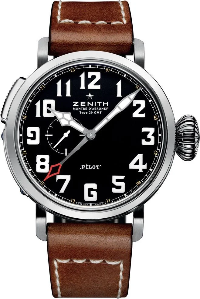 Zenith Pilot 03.2430.693/21.C723 48 mm kol saati