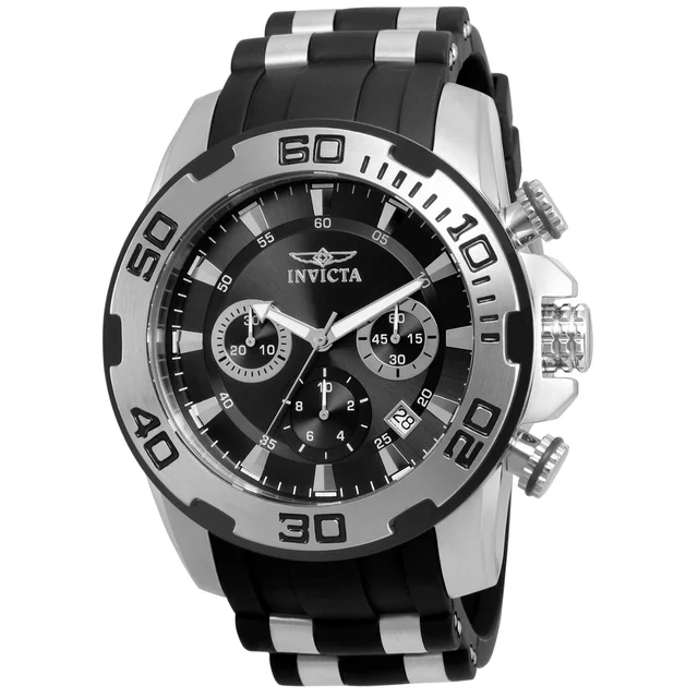 Invicta Open Box Pro Diver SCUBA Watch - 50mm, Steel, Black (AIC-22311) kol saati