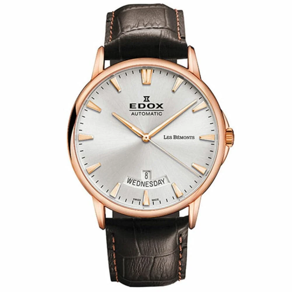 EDOX Les Bémonts ED83015-37R-BIR 42 mm kol saati