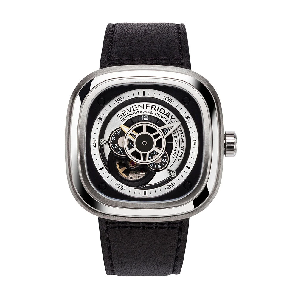 SEVENFRIDAY P-Series SSF-P1B/01 47 mm kol saati