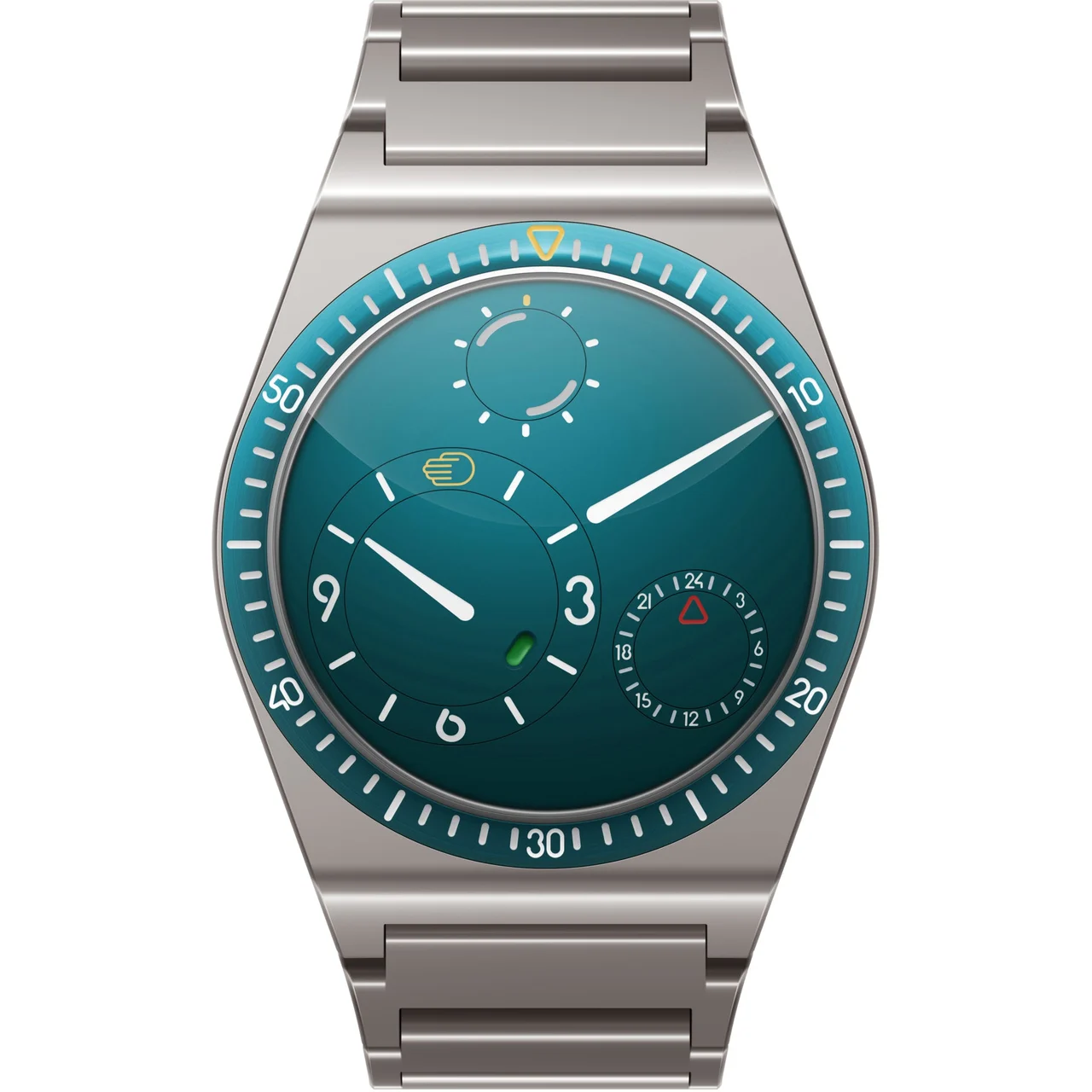 Ressence Type 7 XV Aquamarine Limited Edition kol saati