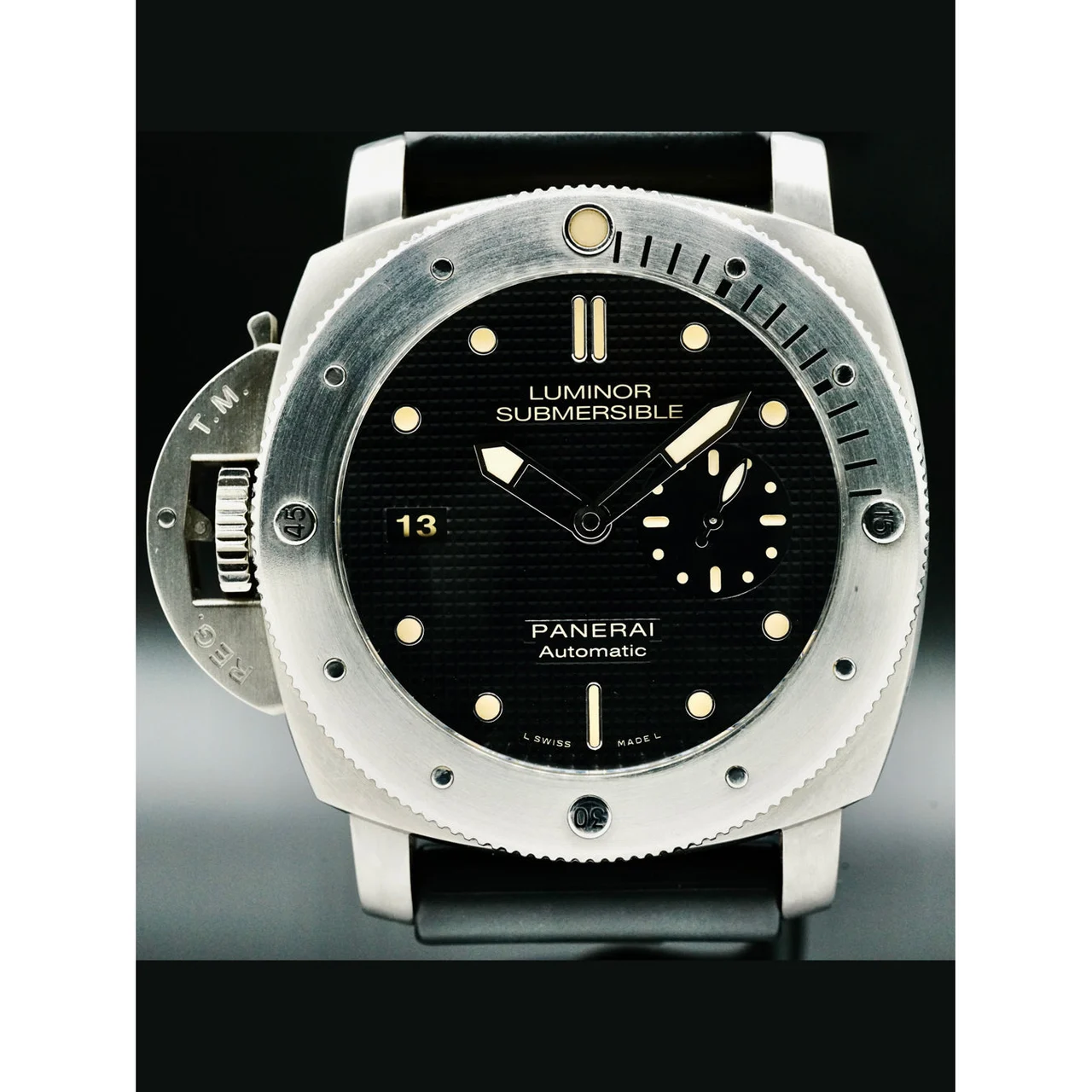 Panerai Submersible Destro Titanium PAM00569 210000038629 47 mm kol saati