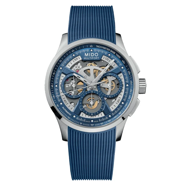 Mido Multifort Skeleton M0386621704000 kol saati