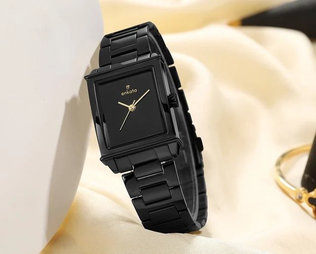 Enkatawatches Phoenix II Black kol saati