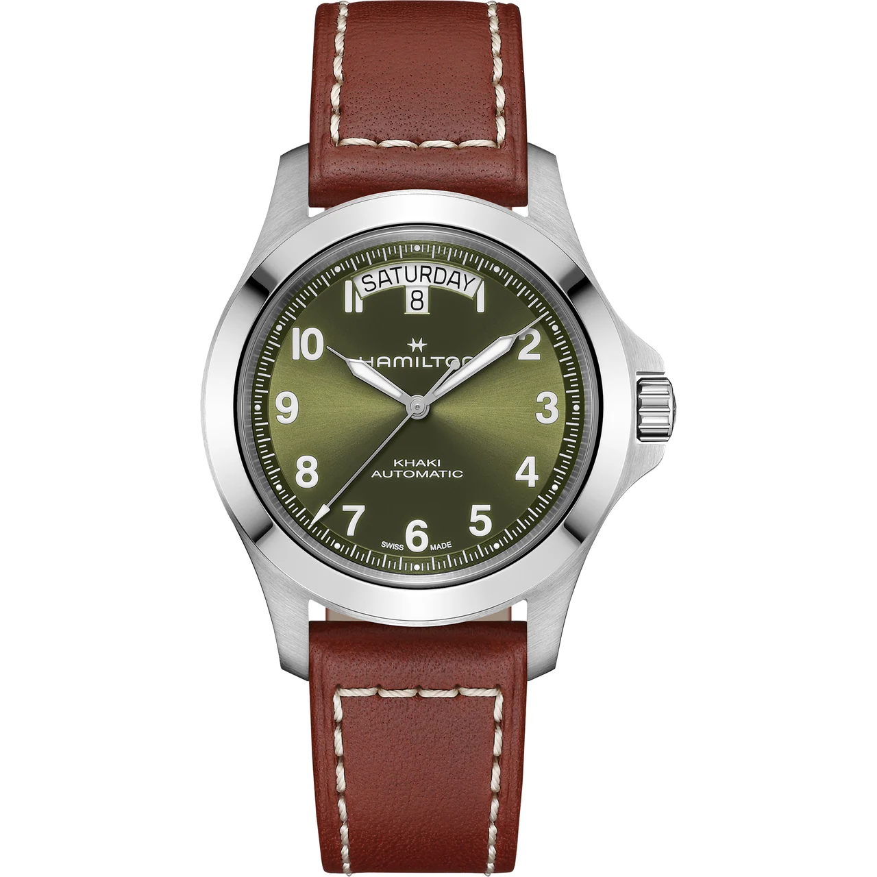 Hamilton Khaki Field King Day-Date 40mm H64475560 40 mm kol saati