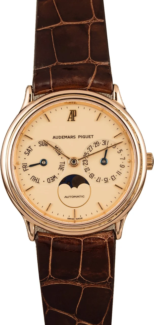 Audemars Piguet Classic Day-Date Moon Phase 25589 33 mm kol saati