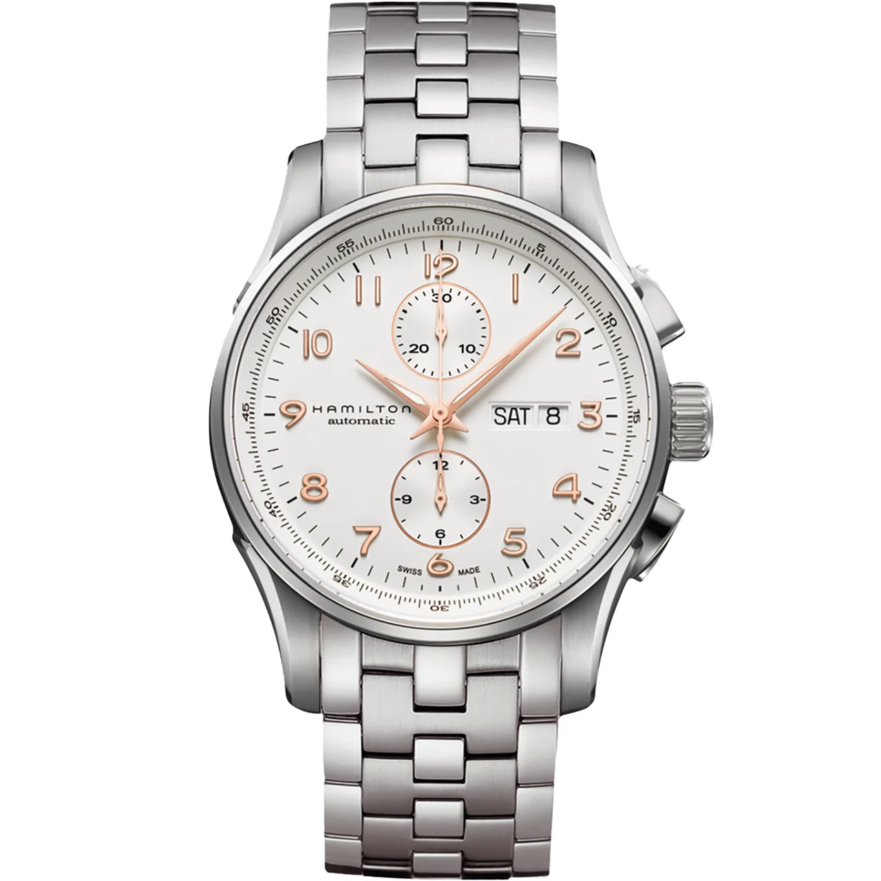 Hamilton Jazzmaster Maestro Auto Chrono H32766113 45 mm kol saati