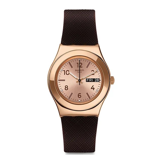 Swatch Irony Brownee YLG701 Quartz Saat kol saati