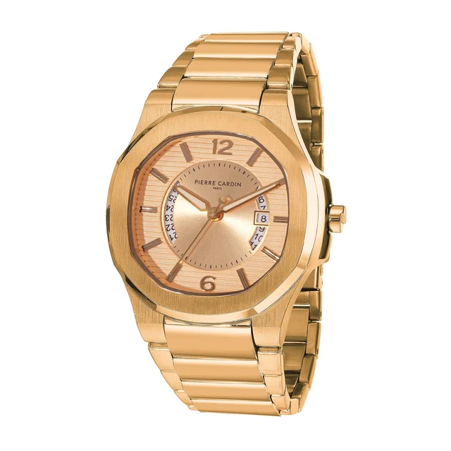 Elegance Supreme Gold with Gold Metal Strap CF.1014.MG.1 kol saati