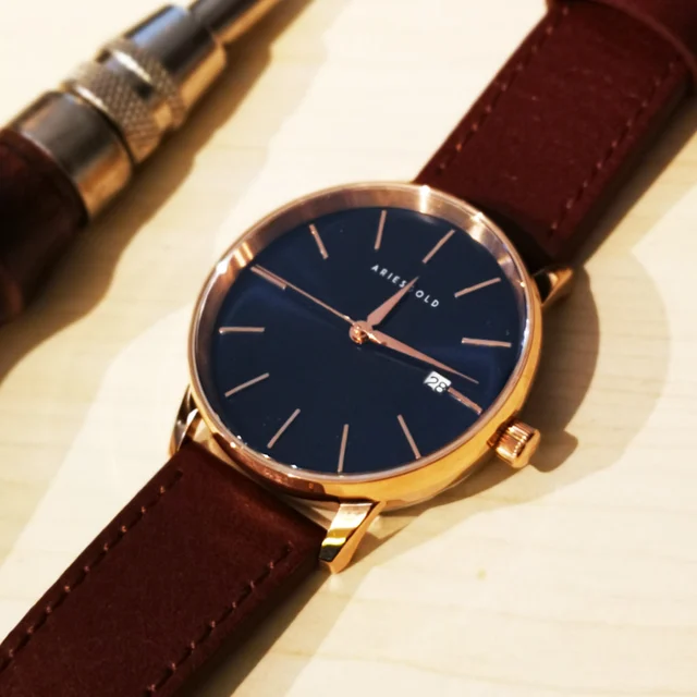 Aries Gold Aries Gold G 9026 RG-BU kol saati