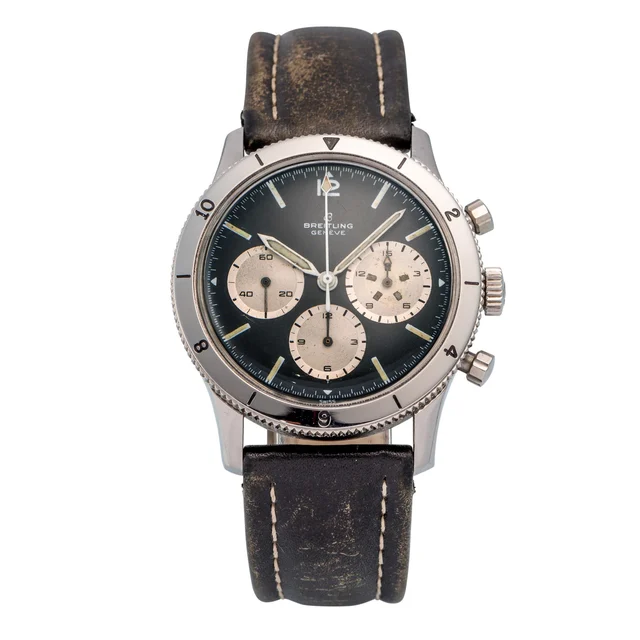 Breitling BREITLING REF. 765CP, CHRONOGRAPH, MINUTE AND HOUR COUNTERS; "CO-PILOT"; STAINLE