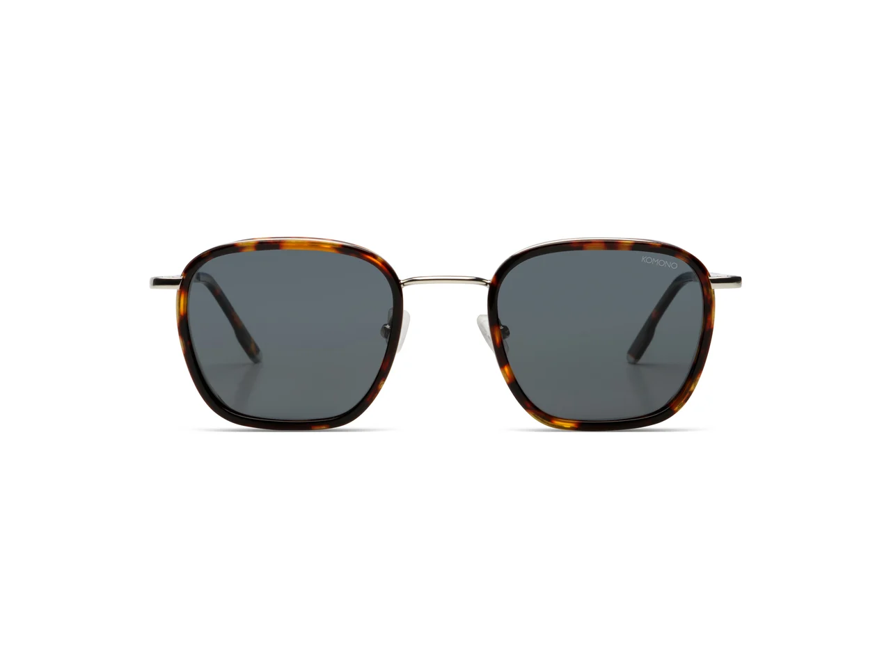 Komono Adam Silver Tortoise Glass Wing KOM-S9379 kol saati