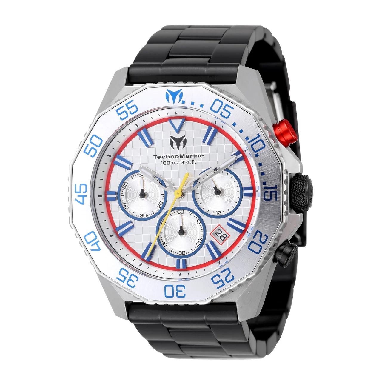 Technomarine Racing Legends Watch - 44.2mm. Black (TM-525025) 44.2 mm kol saati