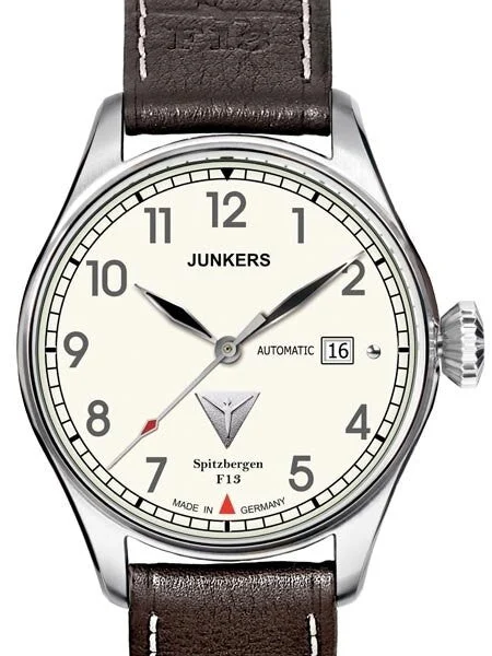 Junkers Scratch and Dent - Spitzbergen F13 Miyota Automatic (self-winding) Watch #6164-5 SND450 kol saati