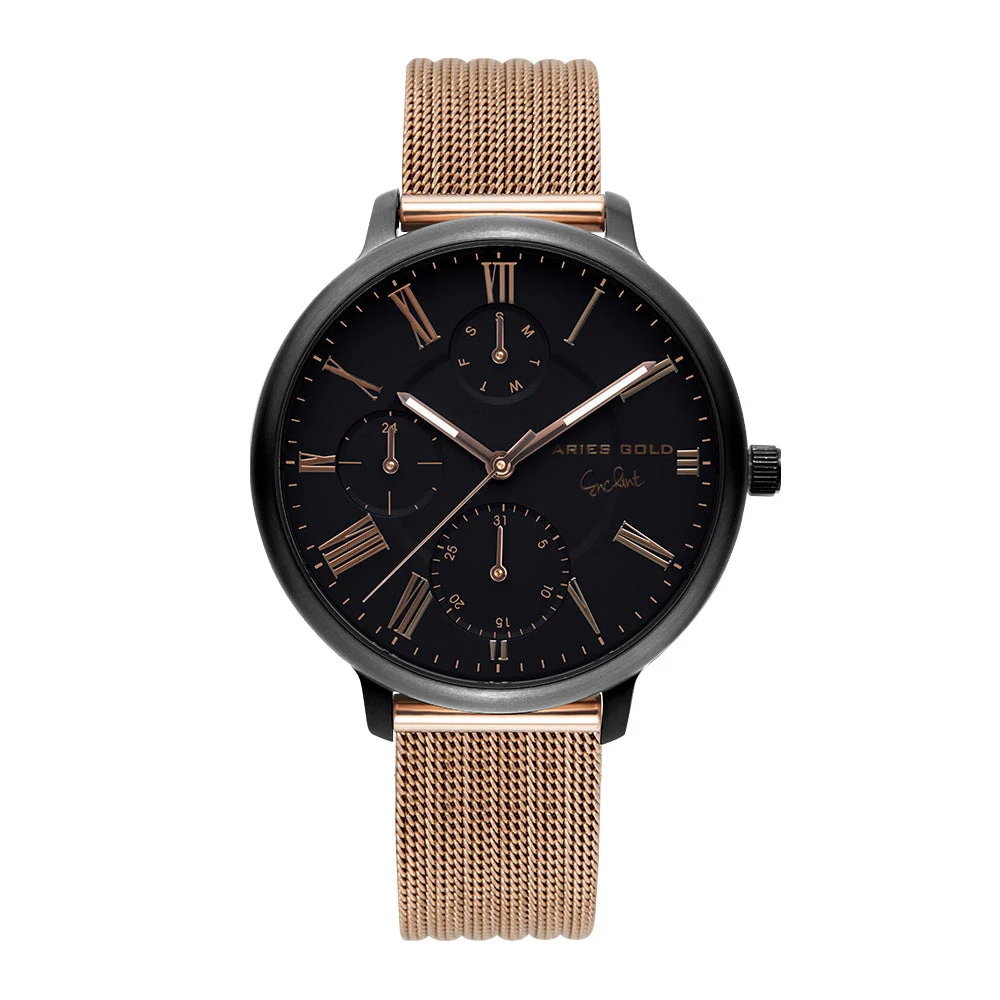 Aries Gold Aries Gold L 5034 BK-BK 38 mm kol saati