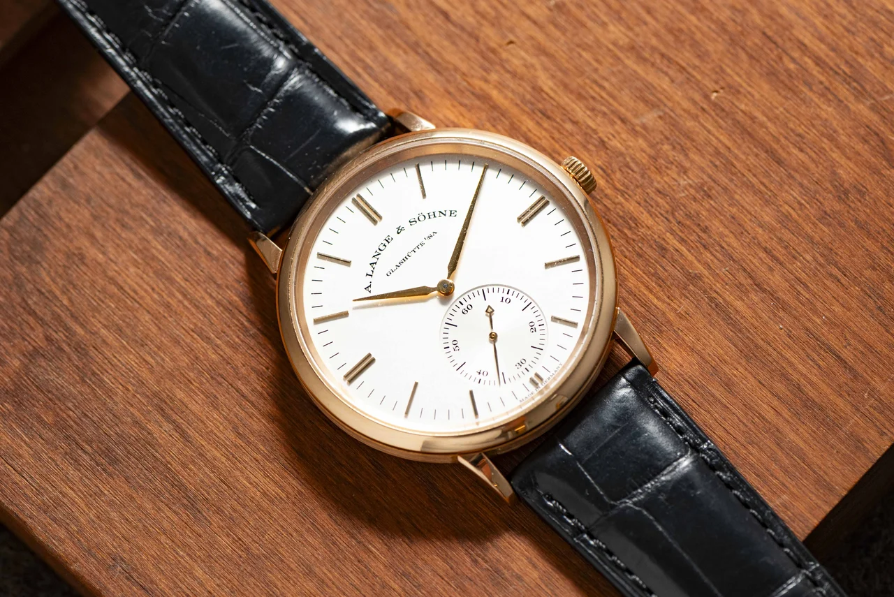 A. Lange & Sohne Saxonia 40991578 39 mm kol saati