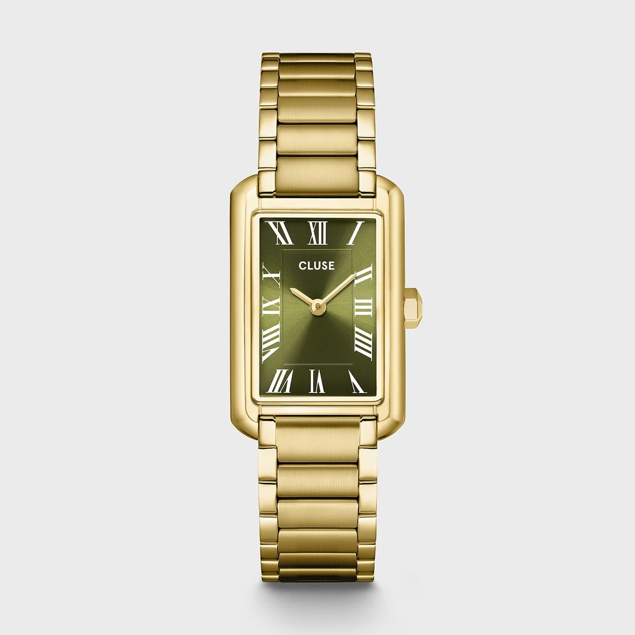 CLUSE Belisenna Watch Steel, Olive, Gold Colour CW15007 kol saati