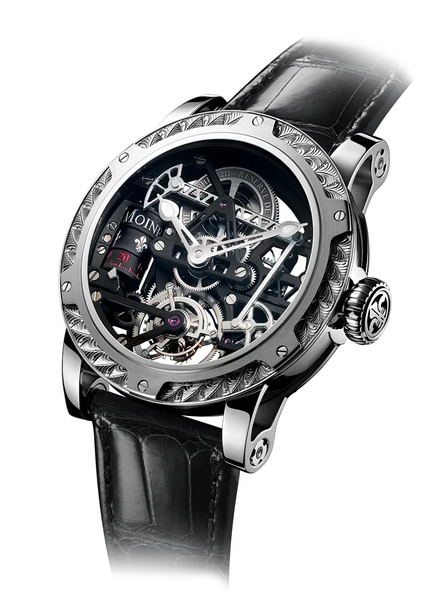 Louis Moinet Louis Moinet LM-43.70G.03N 45 mm kol saati