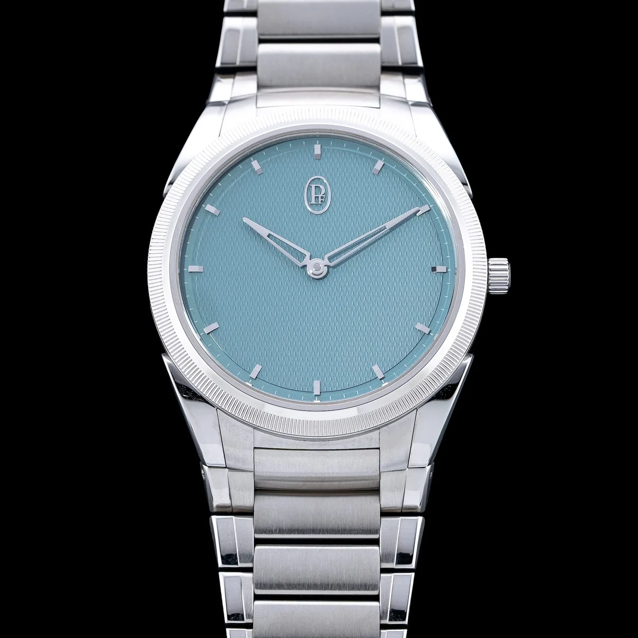 Parmigiani Fleurier Tonda PF Micro-Rotor Agave Blue Steel PFC914-1020023-100182 210009N43713 40 mm kol saati