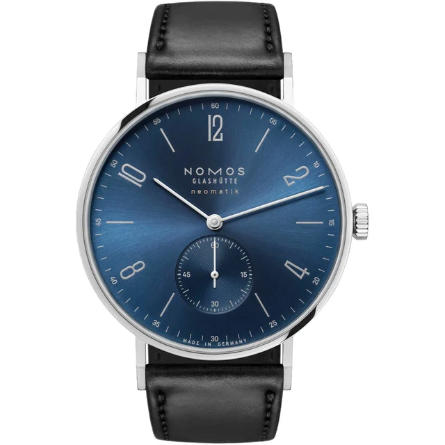 NOMOS Glashütte Tangente Neomatik 39 Blue Gold 146 kol saati