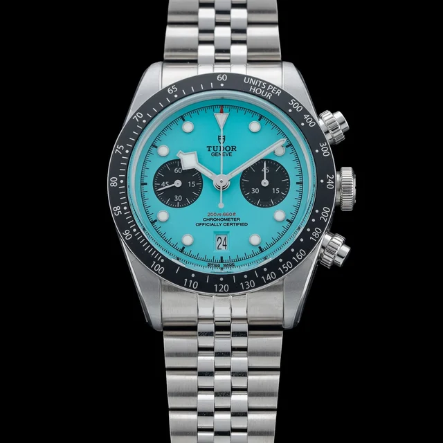 Tudor Black Bay Chrono Flamingo Blue M79360N-0024 210009N42059 kol saati