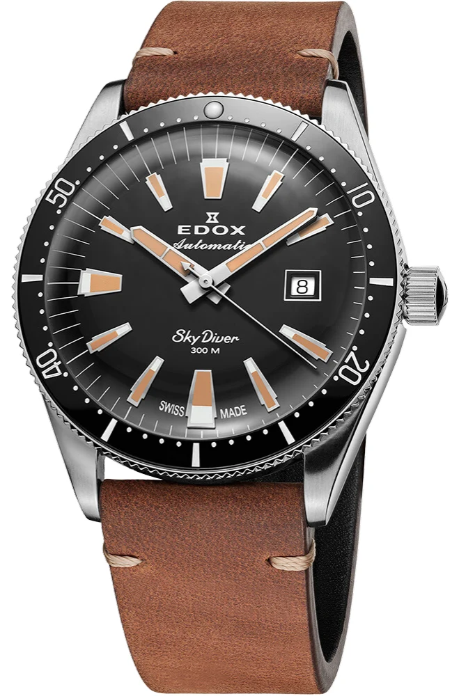 EDOX Skydiver ED449 44 mm kol saati