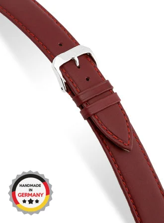 RIOS Leather Strap Toscana - Burgundy - Calf Leather 10211/RI kol saati