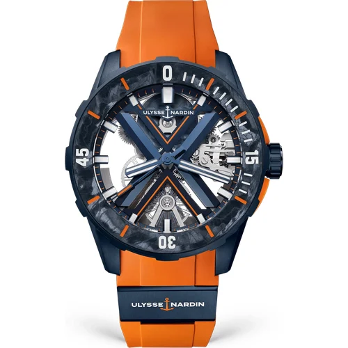 Ulysse Nardin Diver X Skeleton 3723-170LE-3A-BLUE/3B kol saati