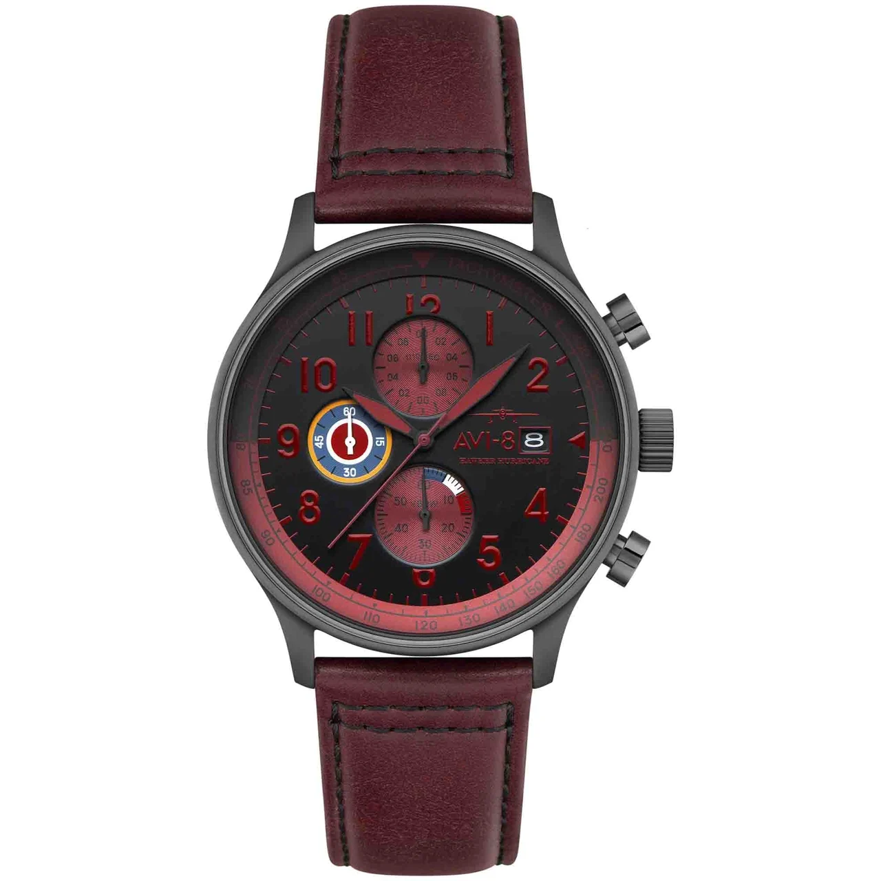 AVI-8 Hawker Hurricane AV-4011-0S 42 mm kol saati