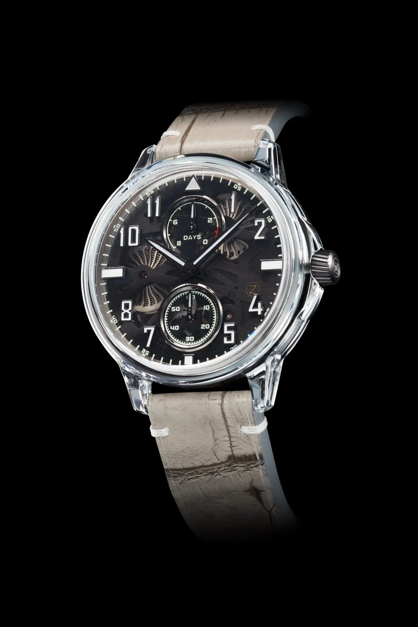Zelos Mirage 8 Days Sapphire 48 mm kol saati