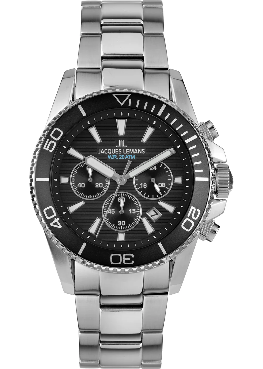 Jacques Lemans Liverpool Diver 1-2206G 44 mm kol saati