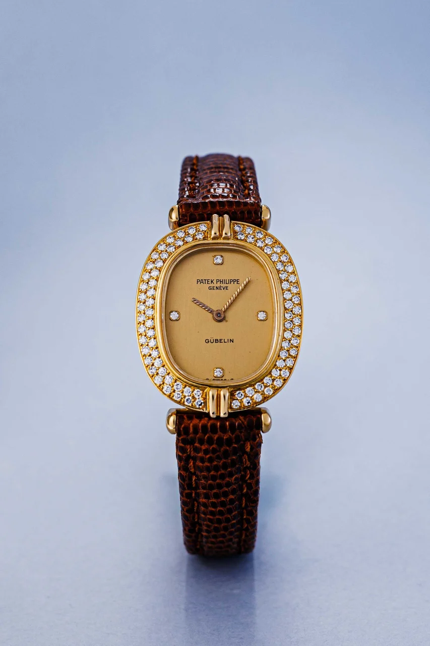 Patek Philippe Ellipse double signed Gübelin Ref. 4513 +SP 24 mm kol saati
