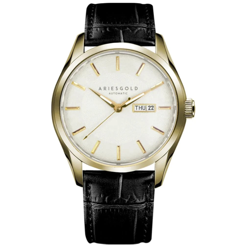 Aries Gold Diplomat G 9034 G-W 42 mm kol saati
