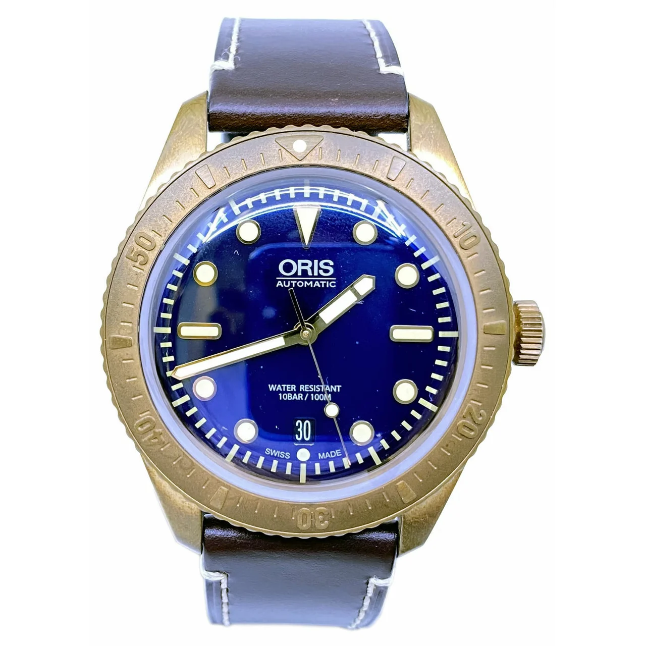 Oris Carl Brashear Bronze Divers Watch Limited Edition 210000014216 kol saati