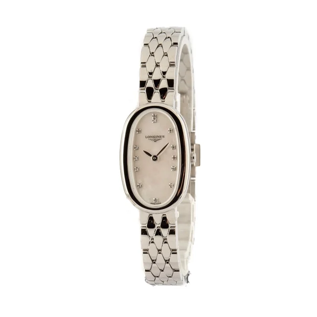 Longines Symphonette Mother of Pearl Diamond Dial L2.305.4.87.6 kol saati