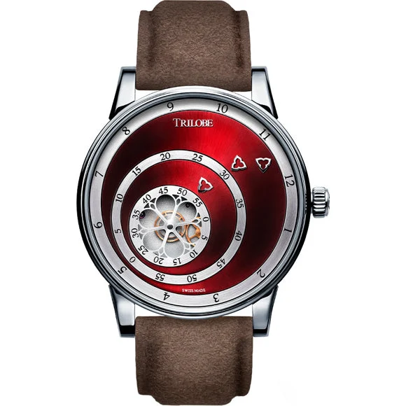 Trilobe Les Matinaux Sunray Carmine Steel 40.5mm LM09RS 40.5 mm kol saati