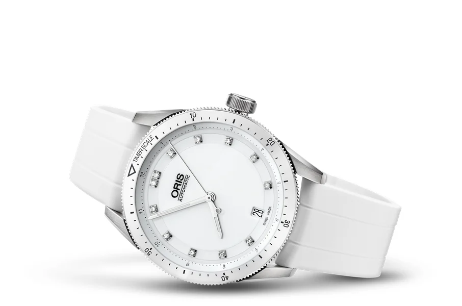 Oris Artix GT Date, Diamonds 01 733 7671 4196-07 4 18 30FC 37 mm kol saati