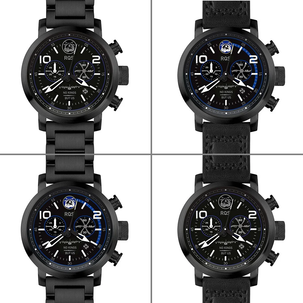 Rscwatches Rscwatches 102d-BL 45 mm kol saati