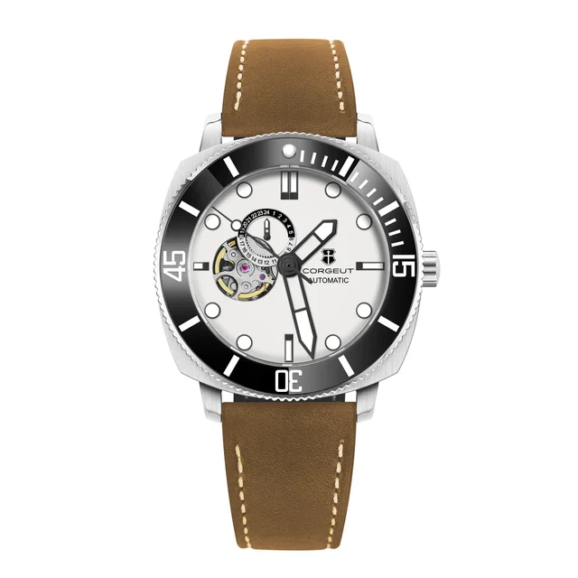 Tandorio Corgeut 6030 42mm Hollow Skeleton NH39 Automatic 10bar Dress Watch 14:100013777#m