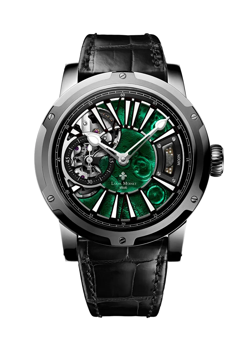 Louis Moinet Louis Moinet LM-45.10B.MO-V 45 mm kol saati
