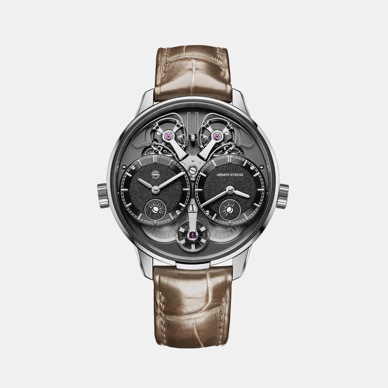 Armin Strom Dual Time GMT Resonance Manufacture Edition Black 39 mm kol saati
