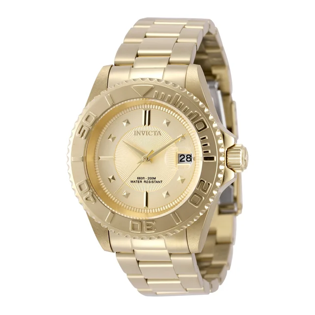 Invicta Pro Diver Watch - 40mm. Gold (50397) kol saati