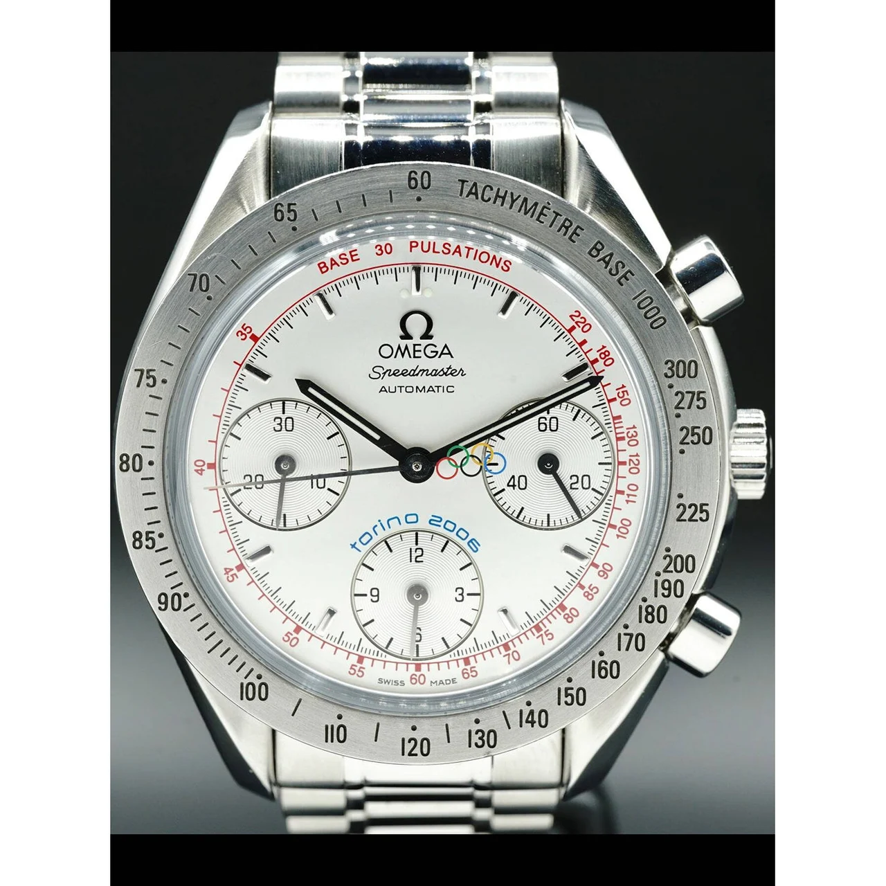 OMEGA Speedmaster “Torino” Olympic Collection 3538.30 210000025838 38 mm kol saati
