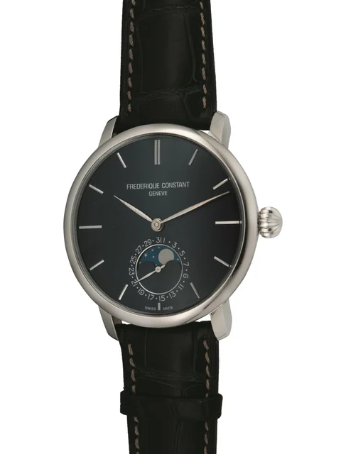 Frederique Constant FREDERIQUE CONSTANT REF. FC-705X4S4/5/6, SLIMLINE MOONPHASE, STEEL kol