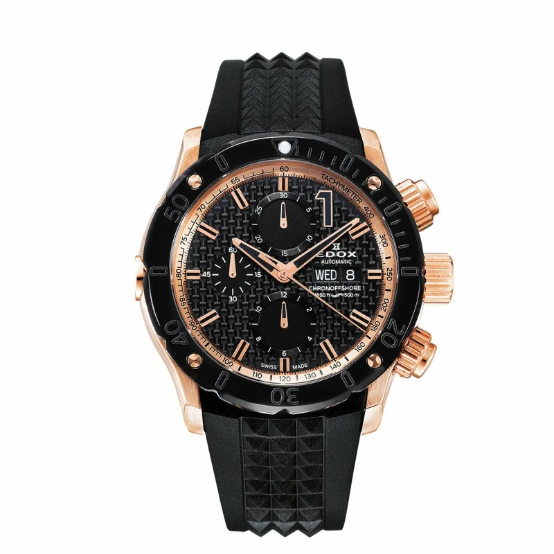 EDOX 01122-37R-NIR1-S 45 mm kol saati