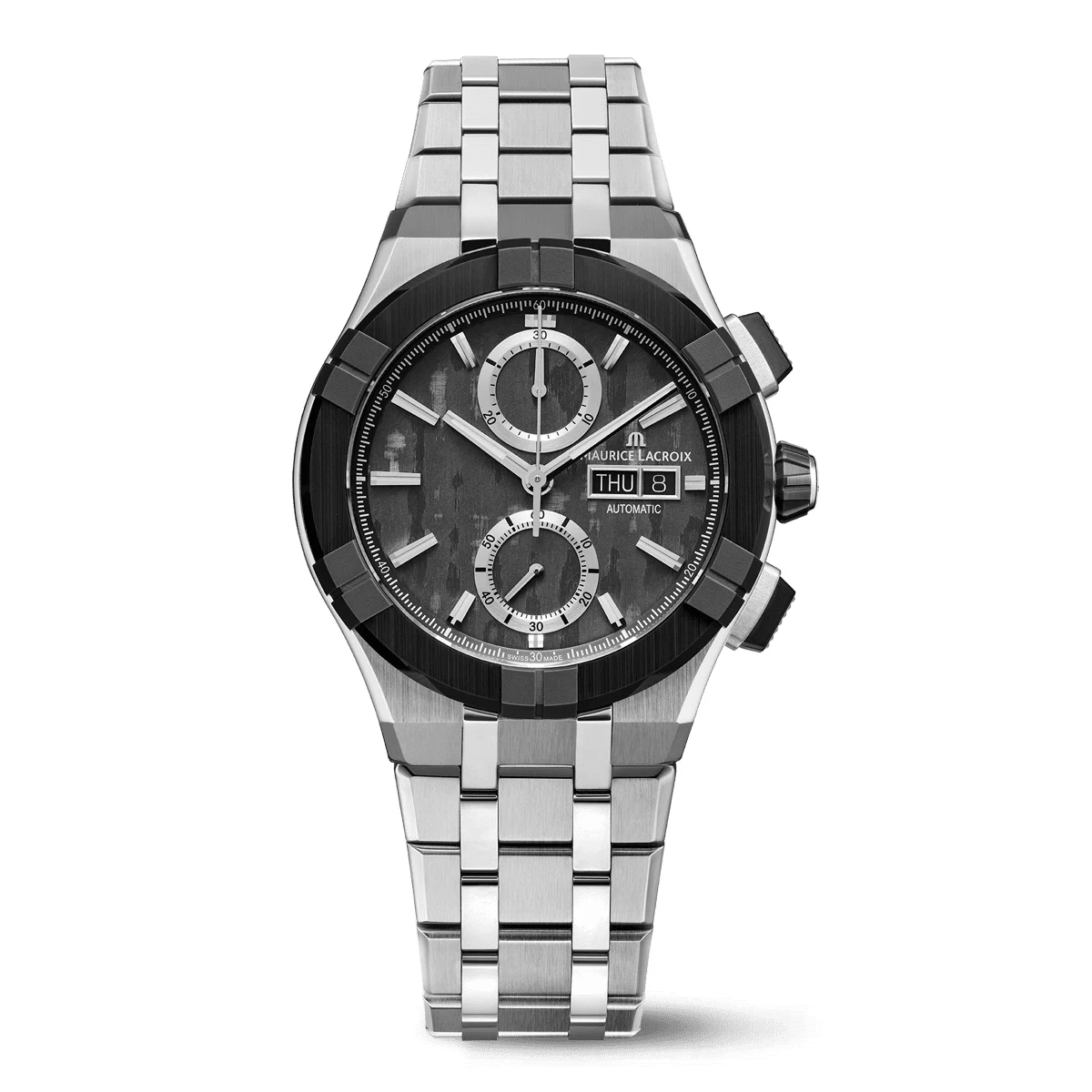 Maurice Lacroix Aikon-ic Carbon Ud Chronograph AC6038-S1C31-330-1 43 mm kol saati
