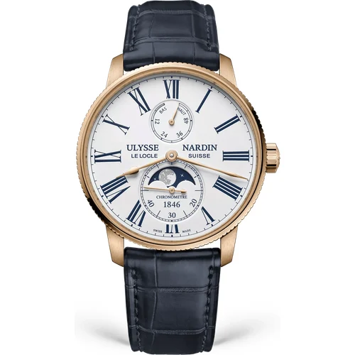 Ulysse Nardin Marine Torpilleur Moonphase 1192-310-0A/1A kol saati